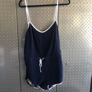 Wildfox Terry Cloth Swim Romper